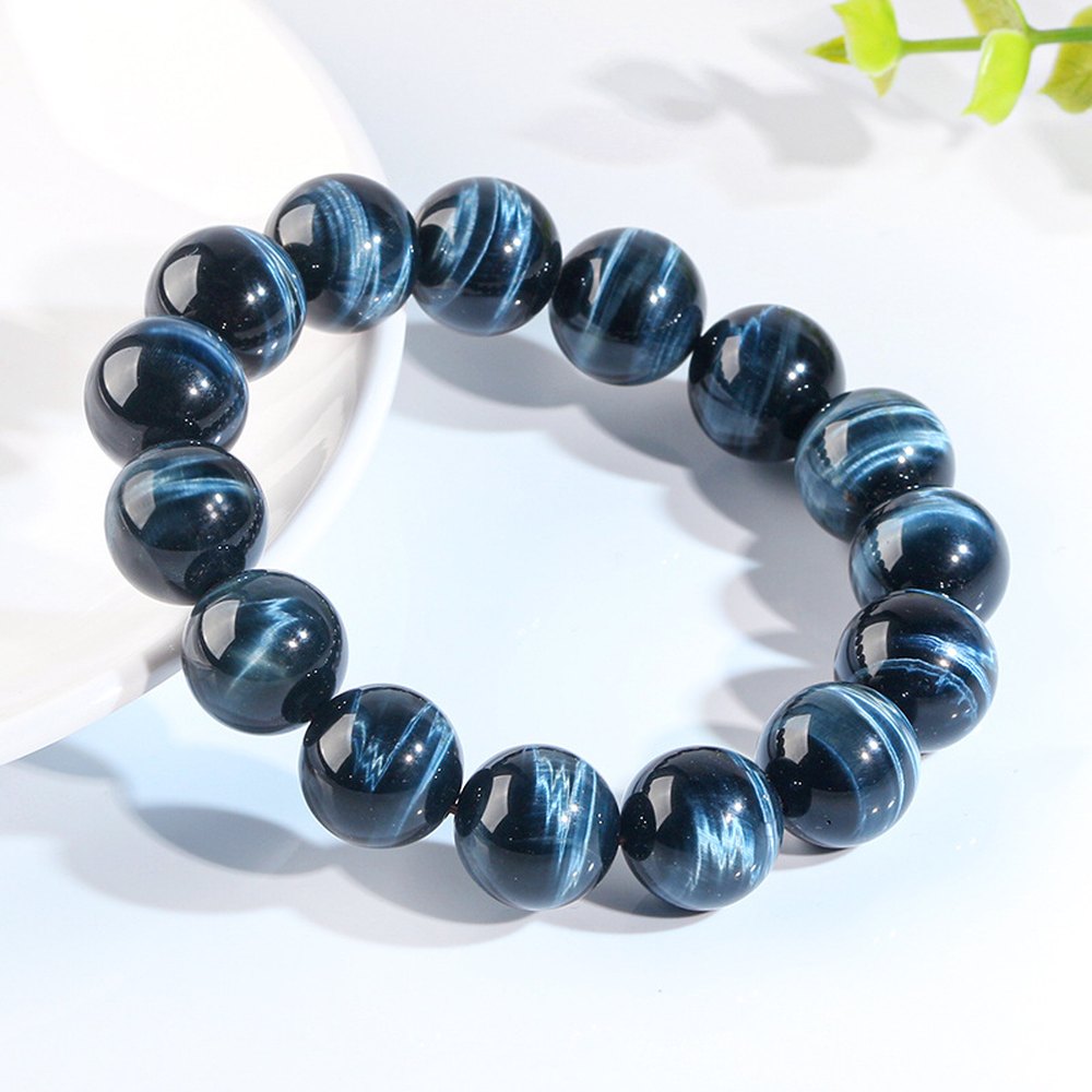 Blue Tiger Eye Courage Bracelet