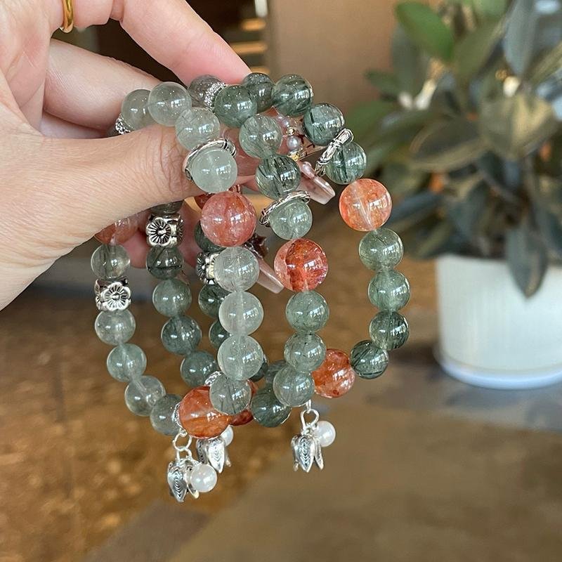 Green Rutilated Quartz Vitality Bracelet