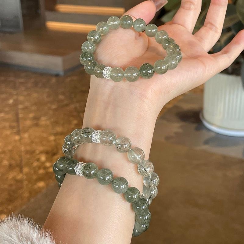 Green Rutilated Quartz Vitality Bracelet