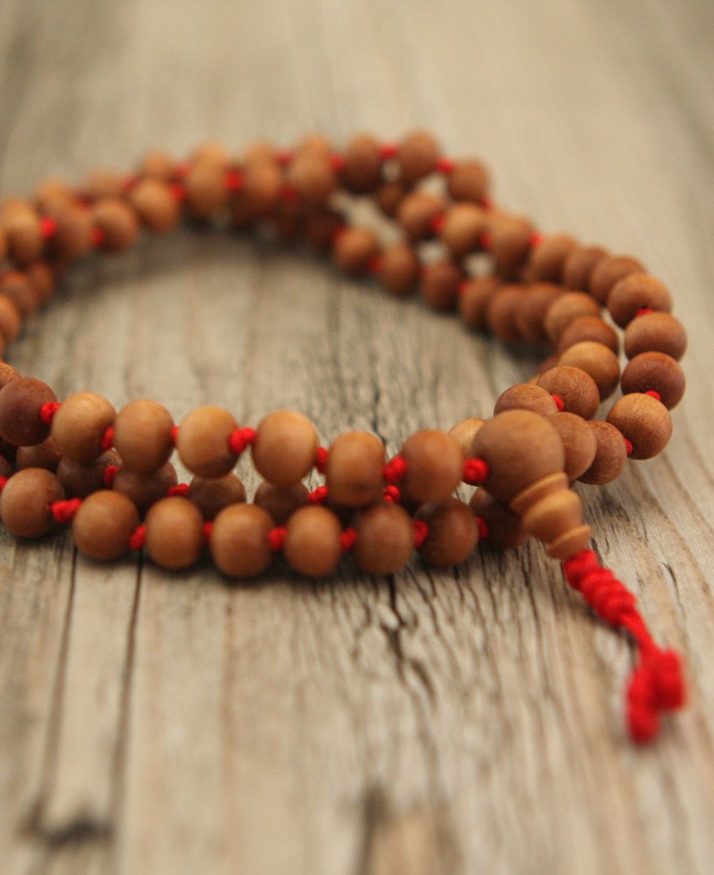 108 Sandalwood Zen Mala Bracelet
